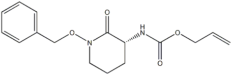 (3R)-1-Benzyloxy-3-(allyloxycarbonylamino)piperidin-2-one