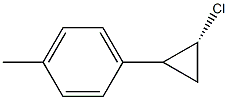 1-[(2R)-2-Chlorocyclopropyl]-4-methylbenzene Structure