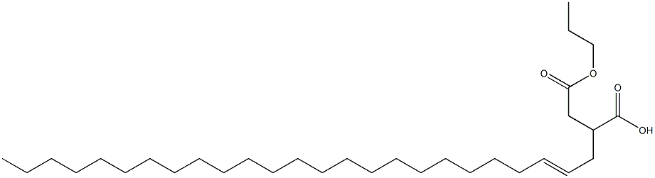 2-(2-Pentacosenyl)succinic acid 1-hydrogen 4-propyl ester
