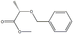 (S)-2-(Benzyloxy)propionic acid methyl ester Struktur