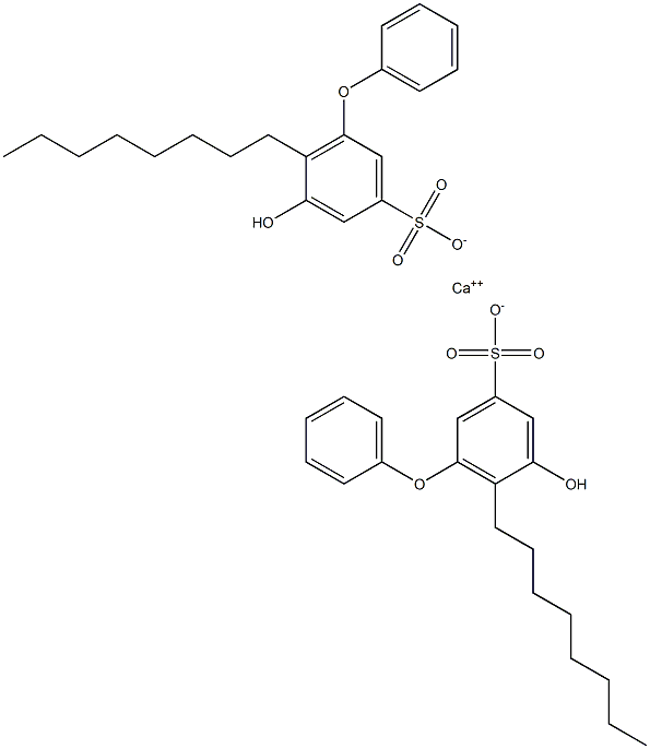 Bis(5-hydroxy-6-octyl[oxybisbenzene]-3-sulfonic acid)calcium salt|