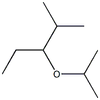 3-イソプロピルオキシ-2-メチルペンタン 化学構造式