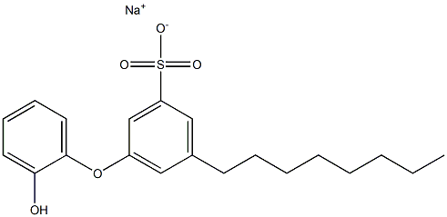 2'-Hydroxy-5-octyl[oxybisbenzene]-3-sulfonic acid sodium salt