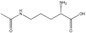 N5-アセチル-L-オルニチン 化学構造式