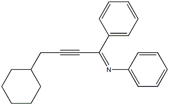 N-Phenyl-1-(phenyl)-4-cyclohexyl-2-butyn-1-imine