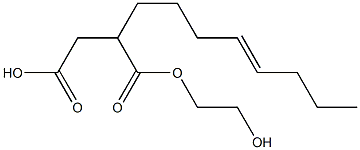  2-(4-Octenyl)succinic acid hydrogen 1-(2-hydroxyethyl) ester
