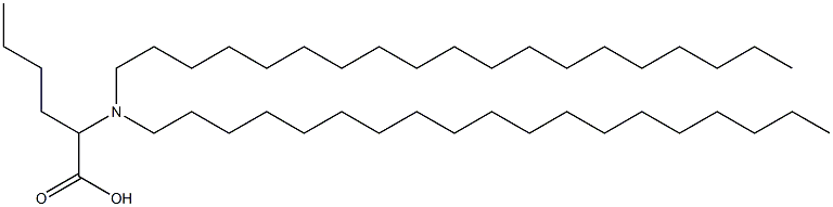 2-(Dinonadecylamino)hexanoic acid