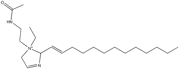 1-[2-(Acetylamino)ethyl]-1-ethyl-2-(1-tridecenyl)-3-imidazoline-1-ium