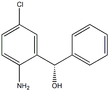 (S)-2-Amino-5-chlorobenzhydryl alcohol Struktur