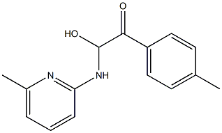  6-Methyl-2-[[2-(p-tolyl)-1-hydroxy-2-oxoethyl]amino]pyridine