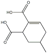 5-Methyl-2-cyclohexene-1,2-dicarboxylic acid Structure