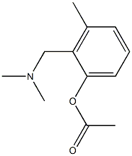 Acetic acid 2-dimethylaminomethyl-3-methylphenyl ester