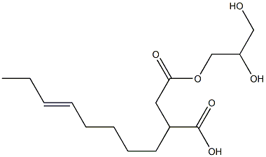 3-(5-Octenyl)succinic acid hydrogen 1-(2,3-dihydroxypropyl) ester