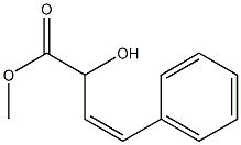 (Z)-2-Hydroxy-4-phenyl-3-butenoic acid methyl ester Struktur