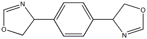 4,4'-(1,4-フェニレン)ビス(2-オキサゾリン) 化学構造式
