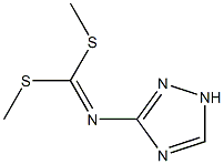 (2H-1,2,4-Triazol-5-yl)imidodithiocarbonic acid dimethyl ester