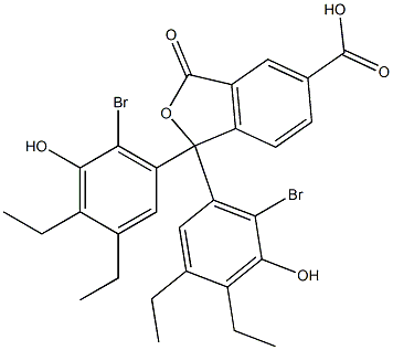 1,1-Bis(6-bromo-3,4-diethyl-5-hydroxyphenyl)-1,3-dihydro-3-oxoisobenzofuran-5-carboxylic acid
