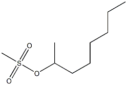 Methanesulfonic acid 1-methylheptyl ester