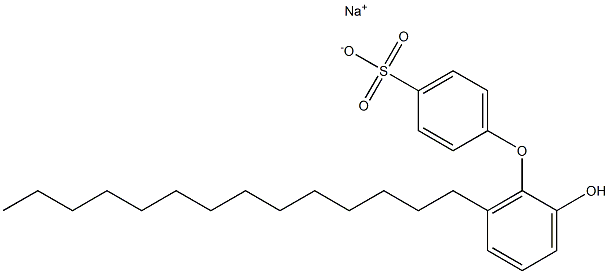 2'-Hydroxy-6'-tetradecyl[oxybisbenzene]-4-sulfonic acid sodium salt