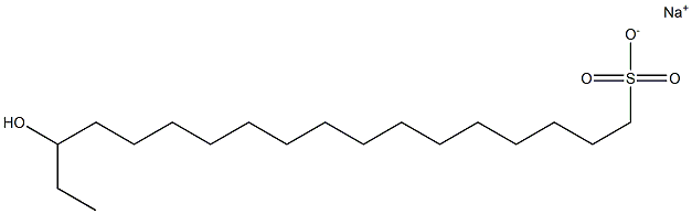 16-Hydroxyoctadecane-1-sulfonic acid sodium salt