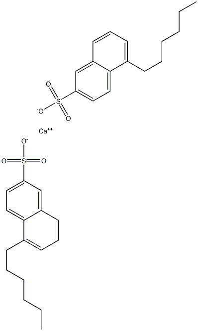 Bis(5-hexyl-2-naphthalenesulfonic acid)calcium salt|