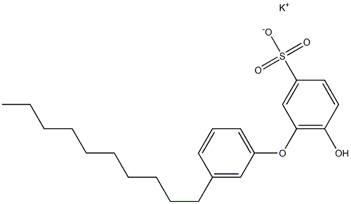 6-Hydroxy-3'-decyl[oxybisbenzene]-3-sulfonic acid potassium salt