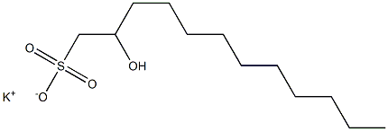 2-Hydroxydodecane-1-sulfonic acid potassium salt