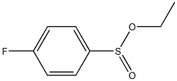 4-Fluorobenzenesulfinic acid ethyl ester