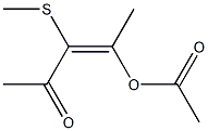 2-Acetoxy-3-methylthio-2-penten-4-one