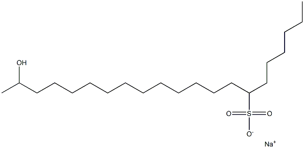 20-Hydroxyhenicosane-7-sulfonic acid sodium salt