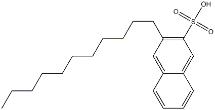 3-Undecyl-2-naphthalenesulfonic acid