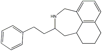  2-Phenethyl-1,2,3,4,8,9,10,10a-octahydronaphth[1,8-cd]azepine