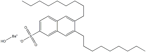 6,7-Dinonyl-2-naphthalenesulfonic acid hydroxybarium salt