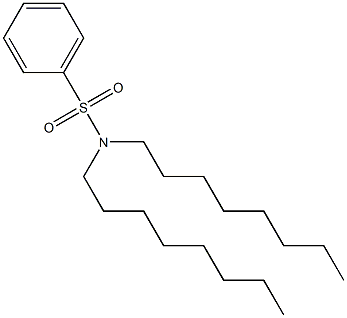 N,N-ジオクチルベンゼンスルホンアミド 化学構造式