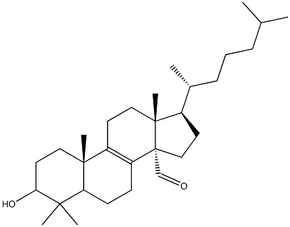  3-Hydroxylanost-8-en-30-al