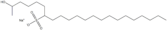 2-Hydroxydocosane-7-sulfonic acid sodium salt