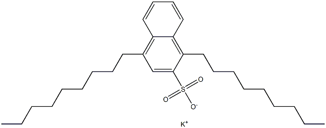 1,4-Dinonyl-2-naphthalenesulfonic acid potassium salt