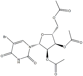 2'-O,3'-O,5'-O-Triacetyl-5-bromouridine