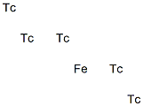 Iron pentatechnetium Structure