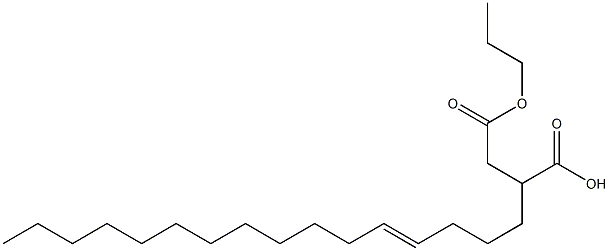 2-(4-Hexadecenyl)succinic acid 1-hydrogen 4-propyl ester Structure