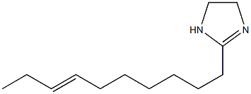 2-(7-Decenyl)-1-imidazoline Structure