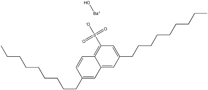 3,6-Dinonyl-1-naphthalenesulfonic acid hydroxybarium salt