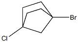 1-クロロ-4-ブロモビシクロ[2.2.1]ヘプタン 化学構造式