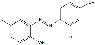  4-(2-Hydroxy-5-methylphenylazo)resorcinol