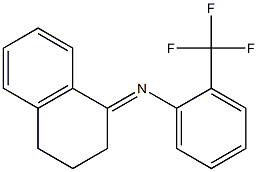 (E)-N-(2-Trifluoromethylphenyl)tetralin-1-imine|