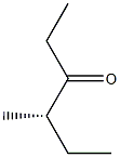 [S,(+)]-4-Methyl-3-hexanone Struktur