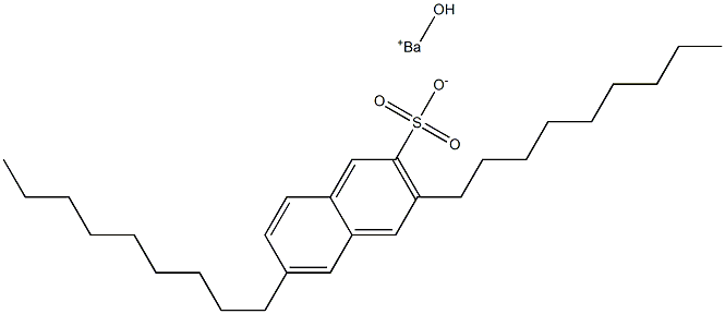 3,6-Dinonyl-2-naphthalenesulfonic acid hydroxybarium salt