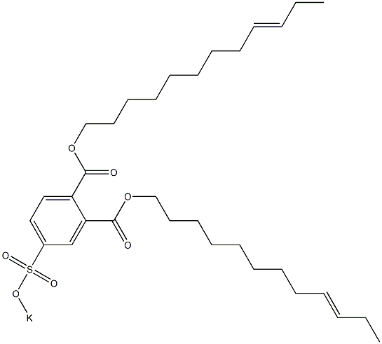 4-(Potassiosulfo)phthalic acid di(9-dodecenyl) ester