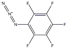 ペンタフルオロフェニルアザイド 化学構造式