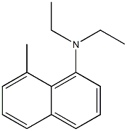 N,N-Diethyl-8-methylnaphthalen-1-amine 结构式